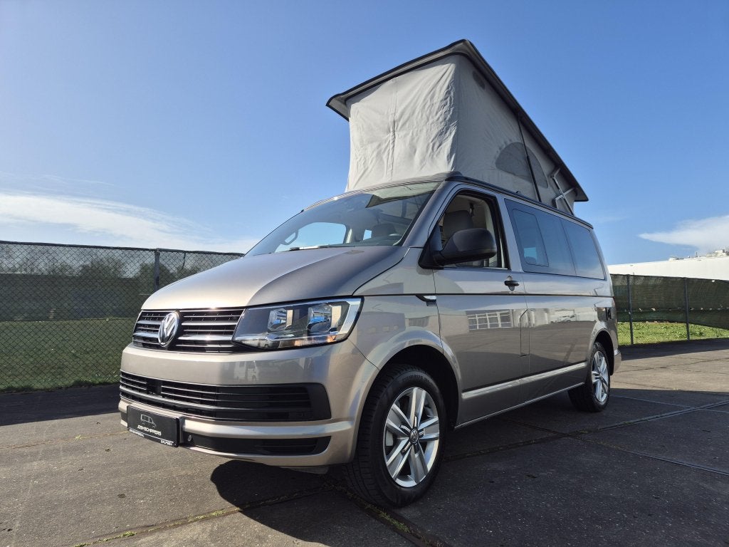 Vw T6 California 2.0TDI 150KW DSG Hefdak camper Euro6, Caravans en Kamperen, Campers, Automaat, Koelkast, Volkswagen, Bedrijf