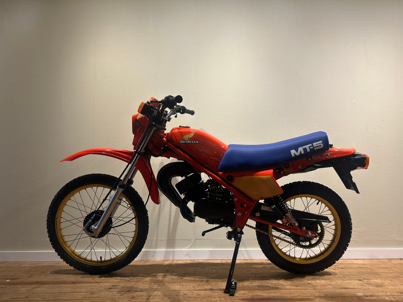Honda mt5 R119 oranje rood NIEUW opgebouwd, Ophalen, Maximaal 45 km/u, Zo goed als nieuw, MT