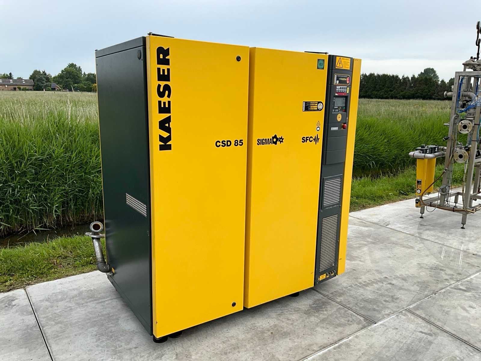 Kaeser CSD 85 SFC Schroefcompressor - 45 kW, 2013, Ophalen