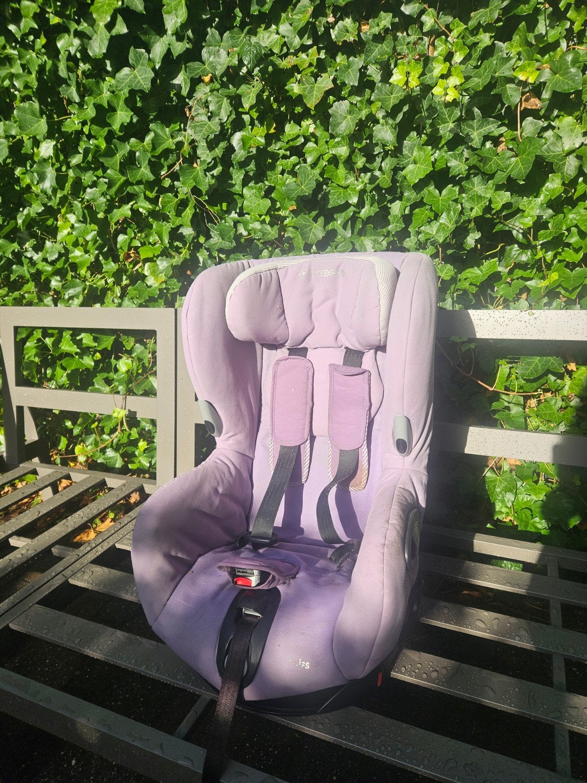 Maxi-Cosi autostoel - paars (bekleding moet gereinigd), Kinderen en Baby's, 9 t/m 18 kg, Ophalen of Verzenden, Maxi-Cosi, Gebruikt