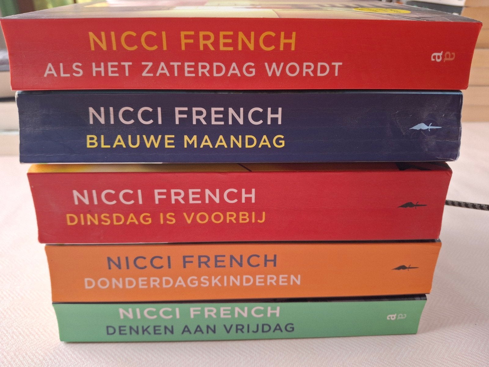 Nicci French - Frieda Klein serie (5 boeken), Ophalen of Verzenden, Zo goed als nieuw, Nicci French, Nederland