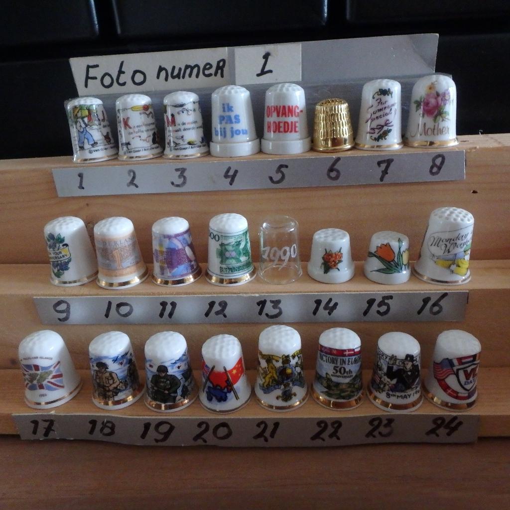 vingerhoedje 1, Ophalen of Verzenden, Zo goed als nieuw