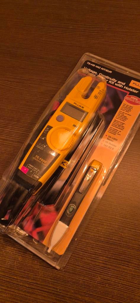 Fluke T5-1000 - Voltage Tester Set tot 1000v, Ophalen of Verzenden, Nieuw, Multimeter