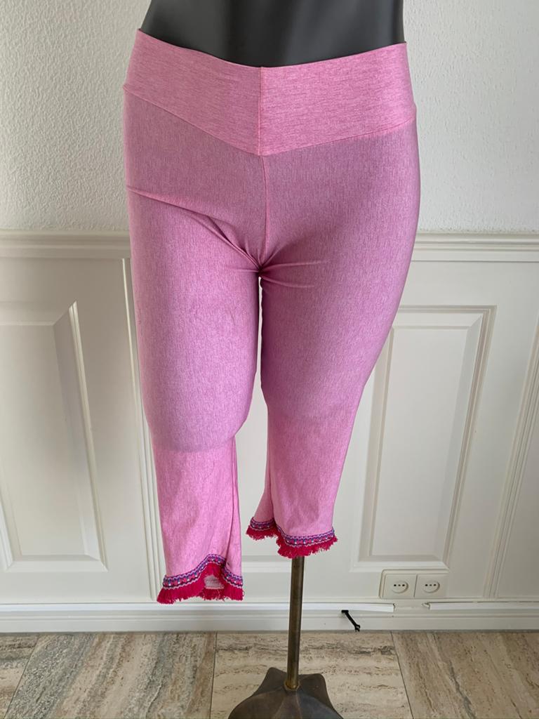 Pain de sucre capri broekhe maat 2 = 36/38, Verzenden, Nieuw, Roze, Overige typen