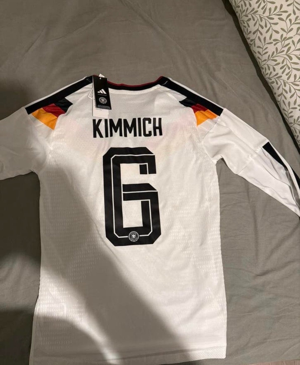 Duitsland voetbalshirt Kimmich #6 - Nieuw met kaartjes, Ophalen, Maat 48/50 (M), Wit, Nieuw