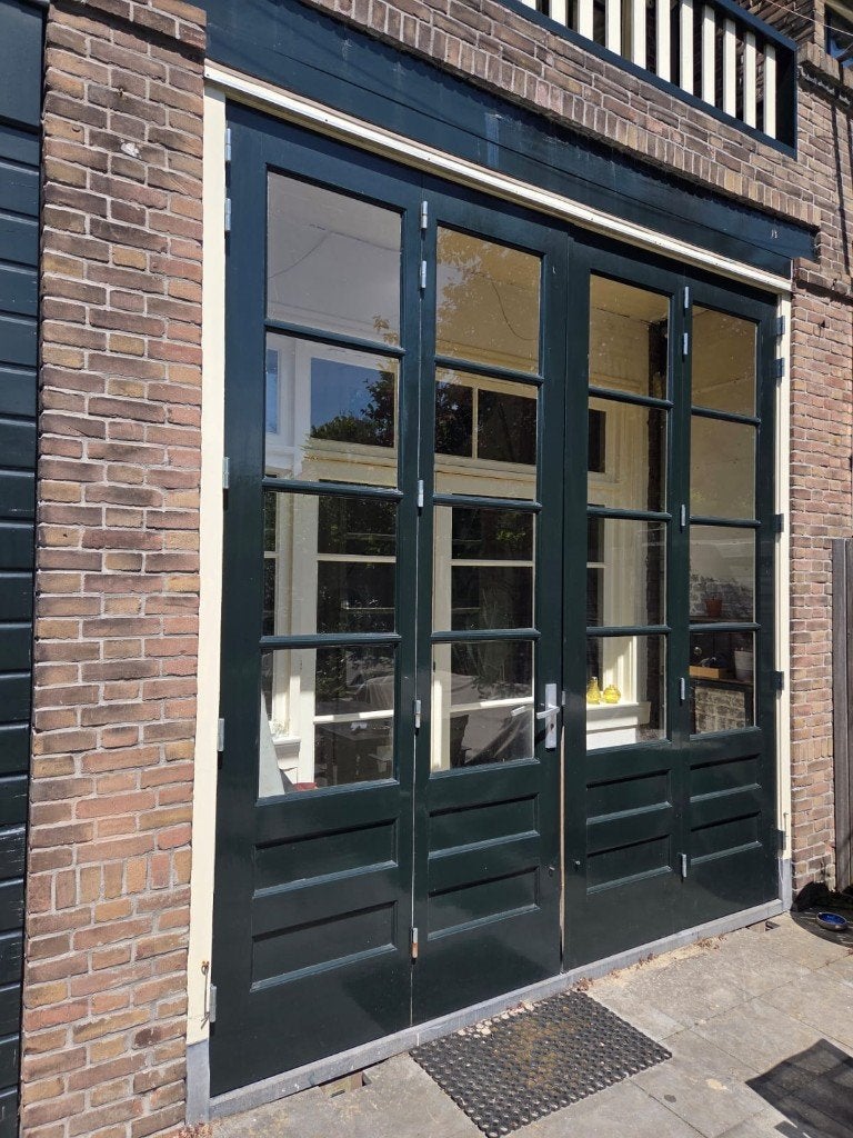 Hoge openslaande buitendeuren, Ophalen, Gebruikt, Buitendeur, Glas