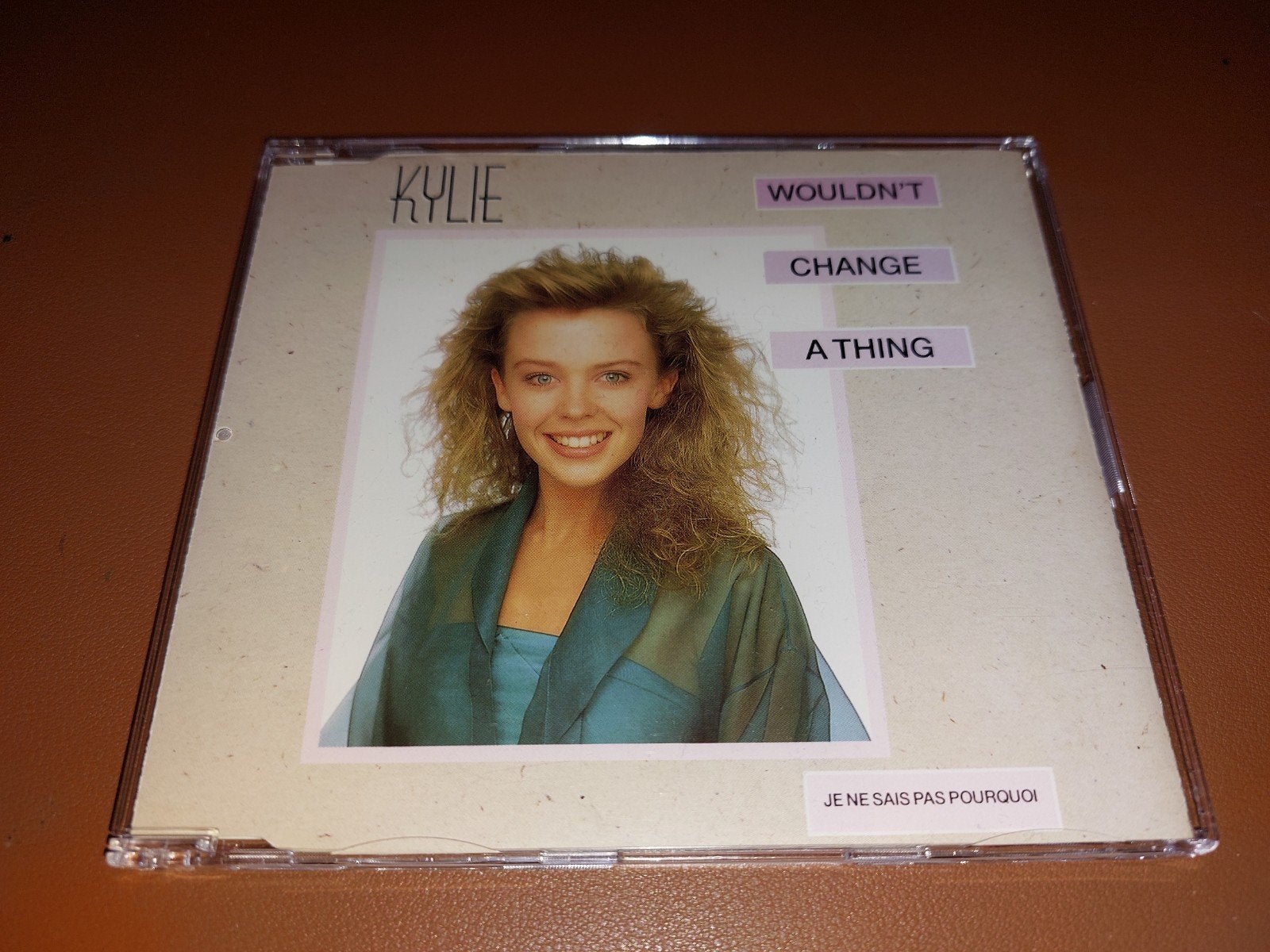 kylie minogue wouldn't change a thing cd maxi 1989, Ophalen of Verzenden, Zo goed als nieuw
