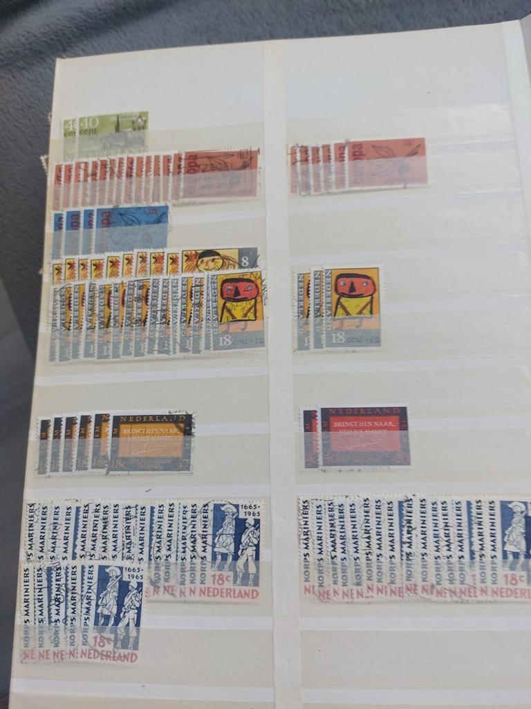 Nederlandse postzegels: Korps Mariniers en meer, Postzegels en Munten, Ophalen of Verzenden