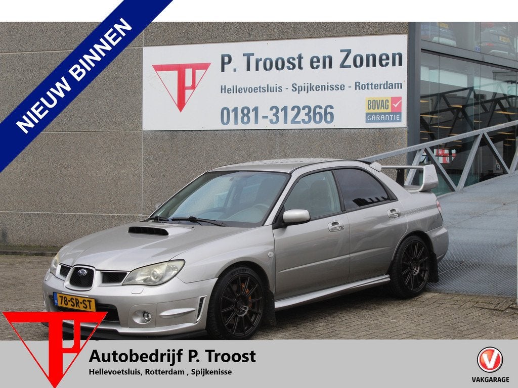 Subaru Impreza 2.5 WRX Volledig onderhouden/Kleppensysteem/L, Auto's, Subaru, 12 maanden, Gebruikt, Zwart, 4 cilinders