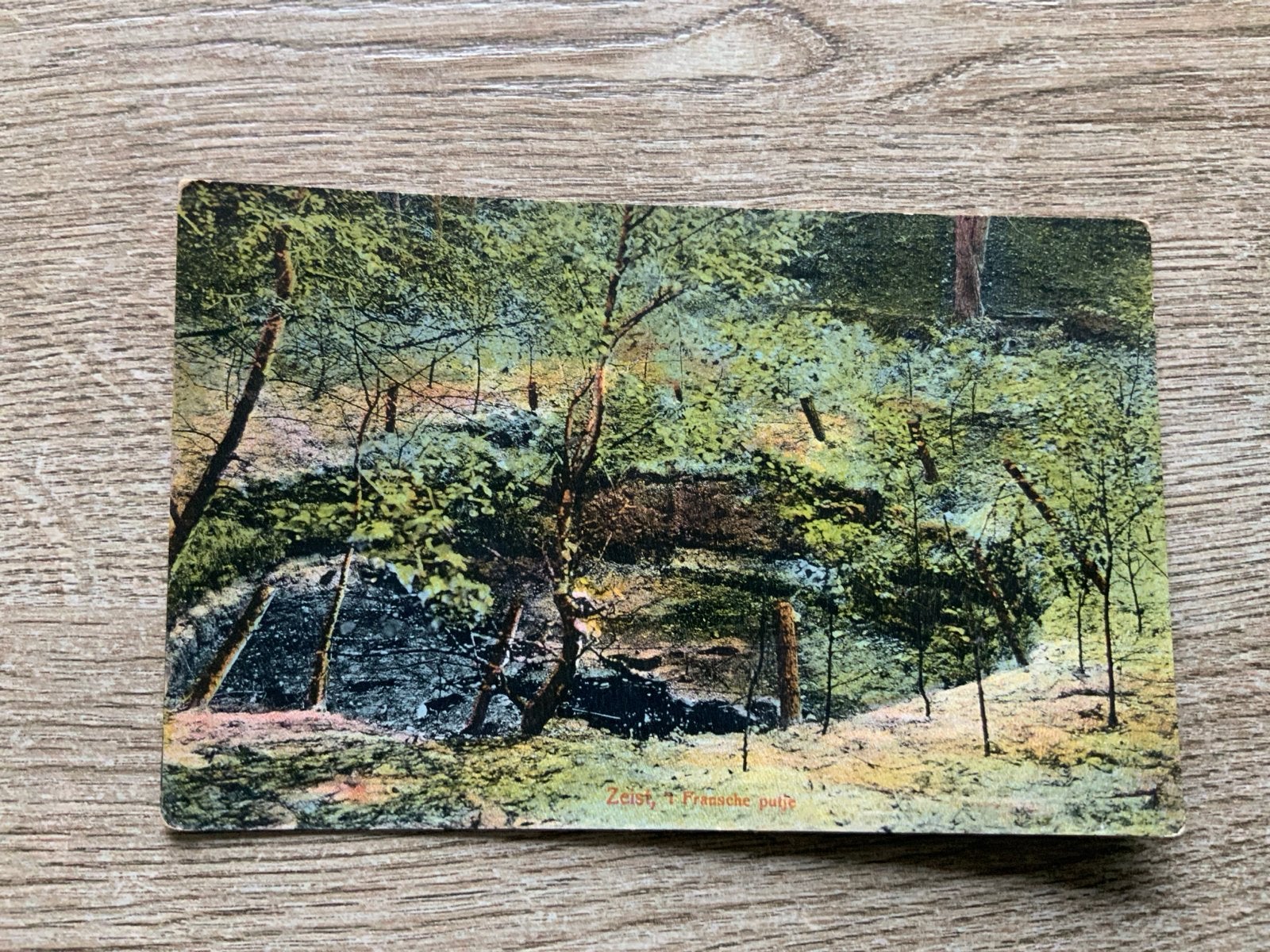 Zeist, 't Fransche putje, Ophalen of Verzenden, Voor 1920, Gelopen, Utrecht