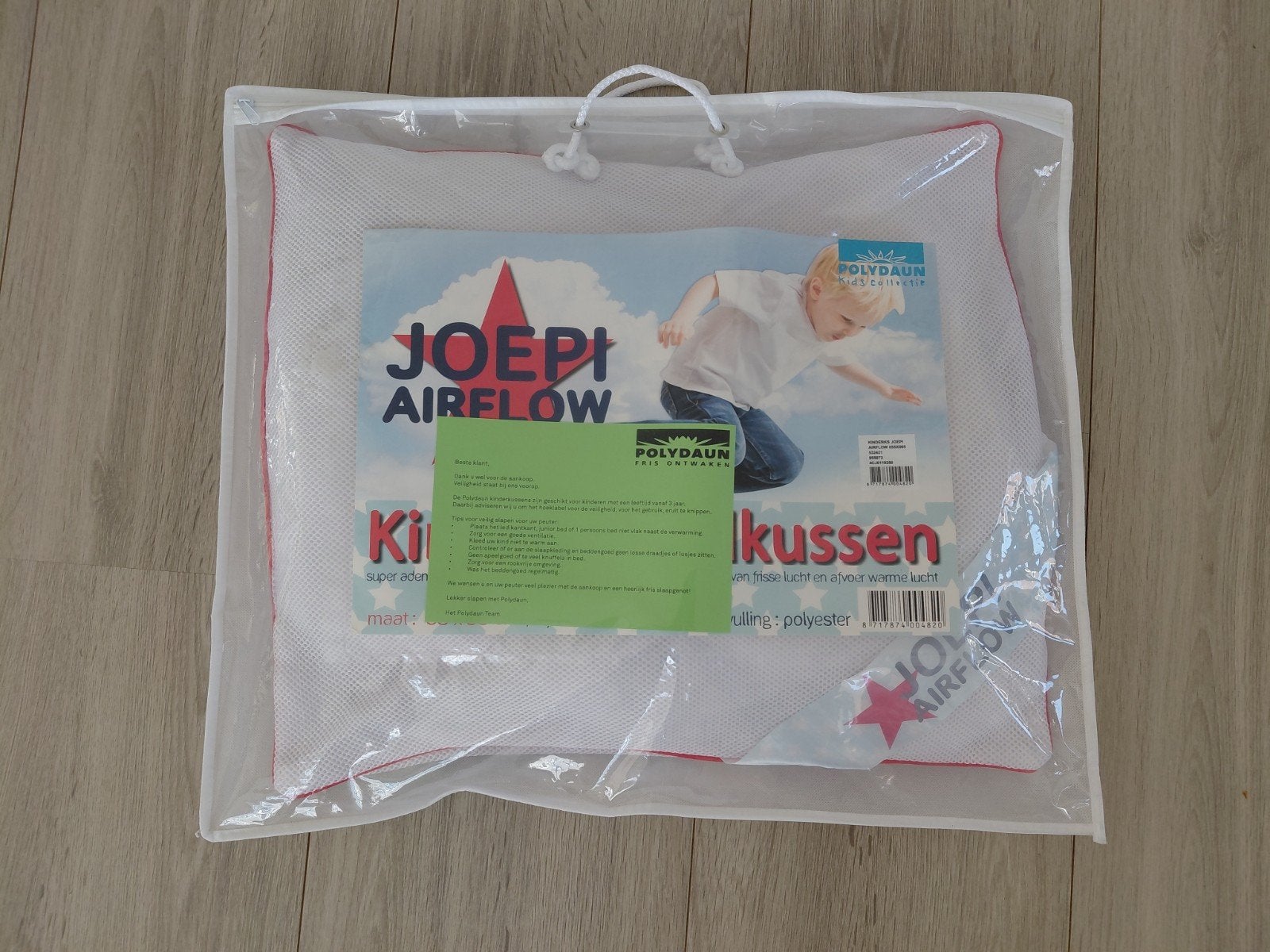 ZGAN: Joepi Airflow kinderkussen, Ademend, Overige merken, Jongetje of Meisje, Wit