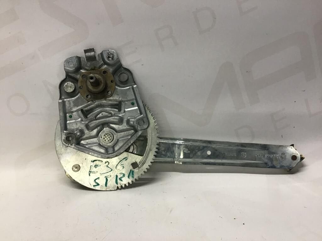 Raammechanisme rechtsachter BMW E36 51348119772, Gebruikt, -, -, Ophalen of Verzenden