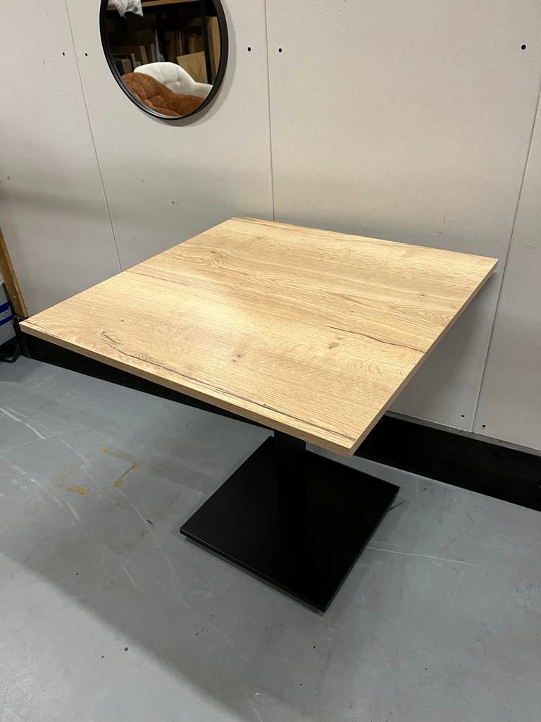 Horeca eettafel 70x70cm nieuw uit voorraad, Ophalen