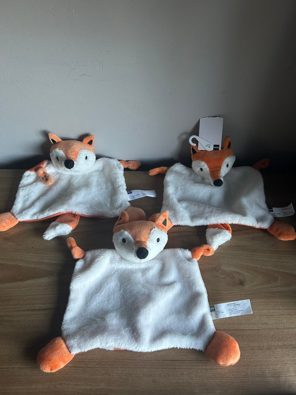 Hema vos knuffeldoekje knuffeldoek knuffel, Verzenden, Zo goed als nieuw, Overige typen