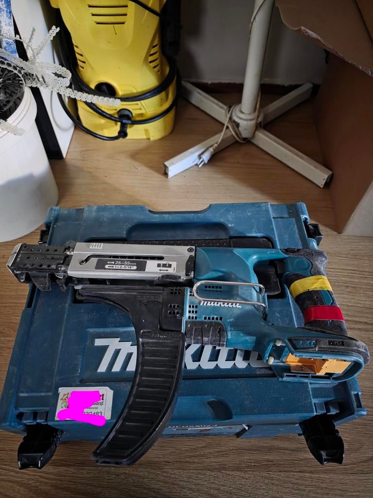 Makita DFR550ZJ 18V Li-Ion Schroefautomaat Body Mbox, Ophalen of Verzenden, Boor- en Schroefmachine
