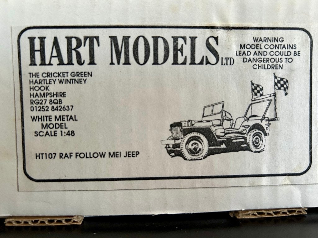 Willy,s Jeep Hart Models Kit HT107 1:48, Verzamelen, Overige Verzamelen, Verzenden, Nieuw