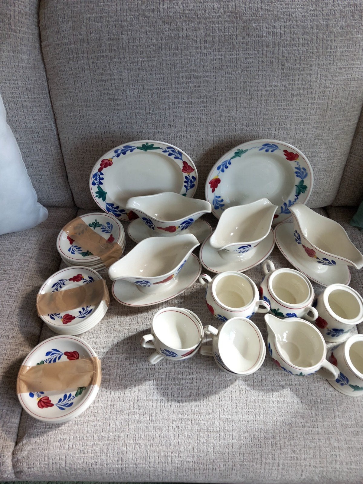 Boerenbont Servies Opruiming:, Ophalen, Gebruikt, Overige merken, Keramiek
