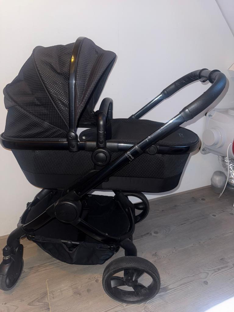 Icandy peach cerium black kinderwagen, Ophalen, Zo goed als nieuw, Combiwagen, Overige merken