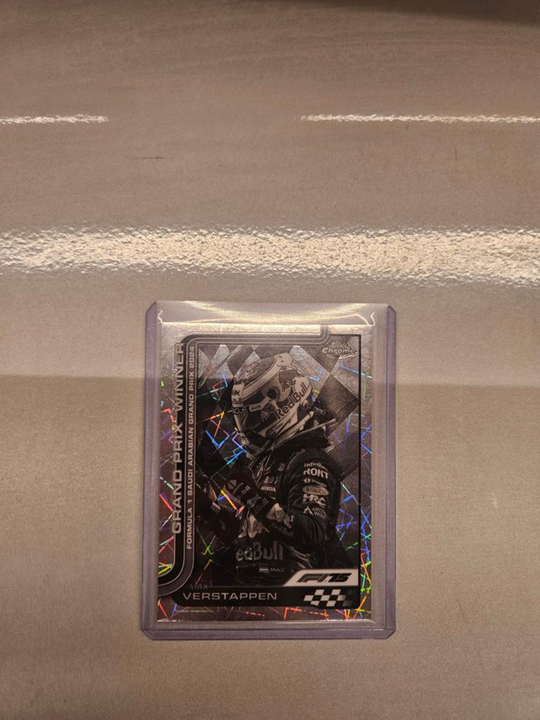 94 max verstappen laser grand prix winner Topps chrome 2025, Ophalen of Verzenden, Nieuw, Plaatje