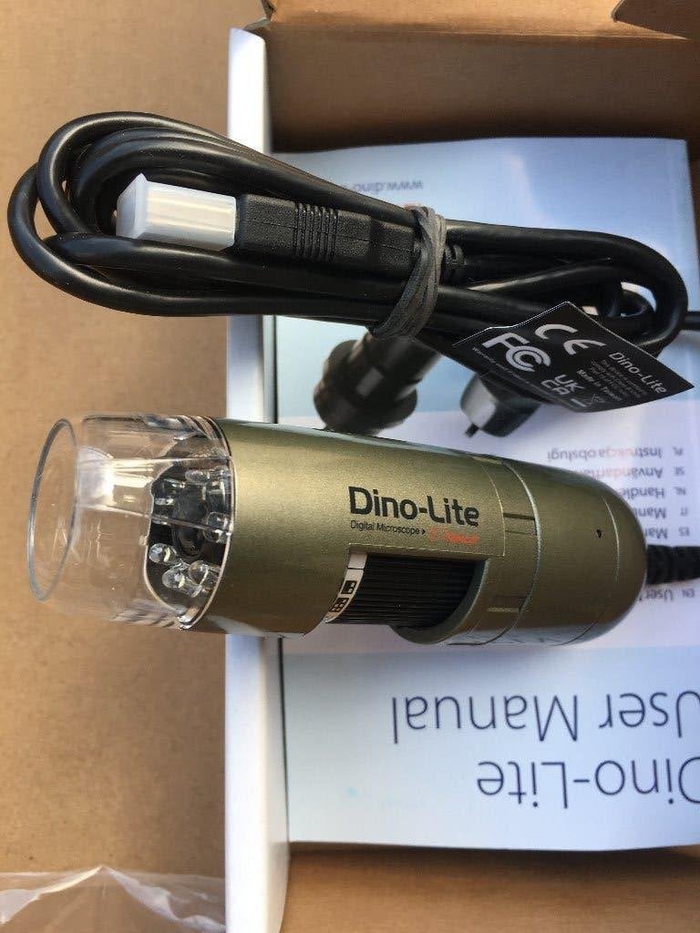 Digitale microscoop USB 200x Dino-lite AM4113T, Ophalen of Verzenden, Nieuw, Minder dan 400x, Biologische microscoop