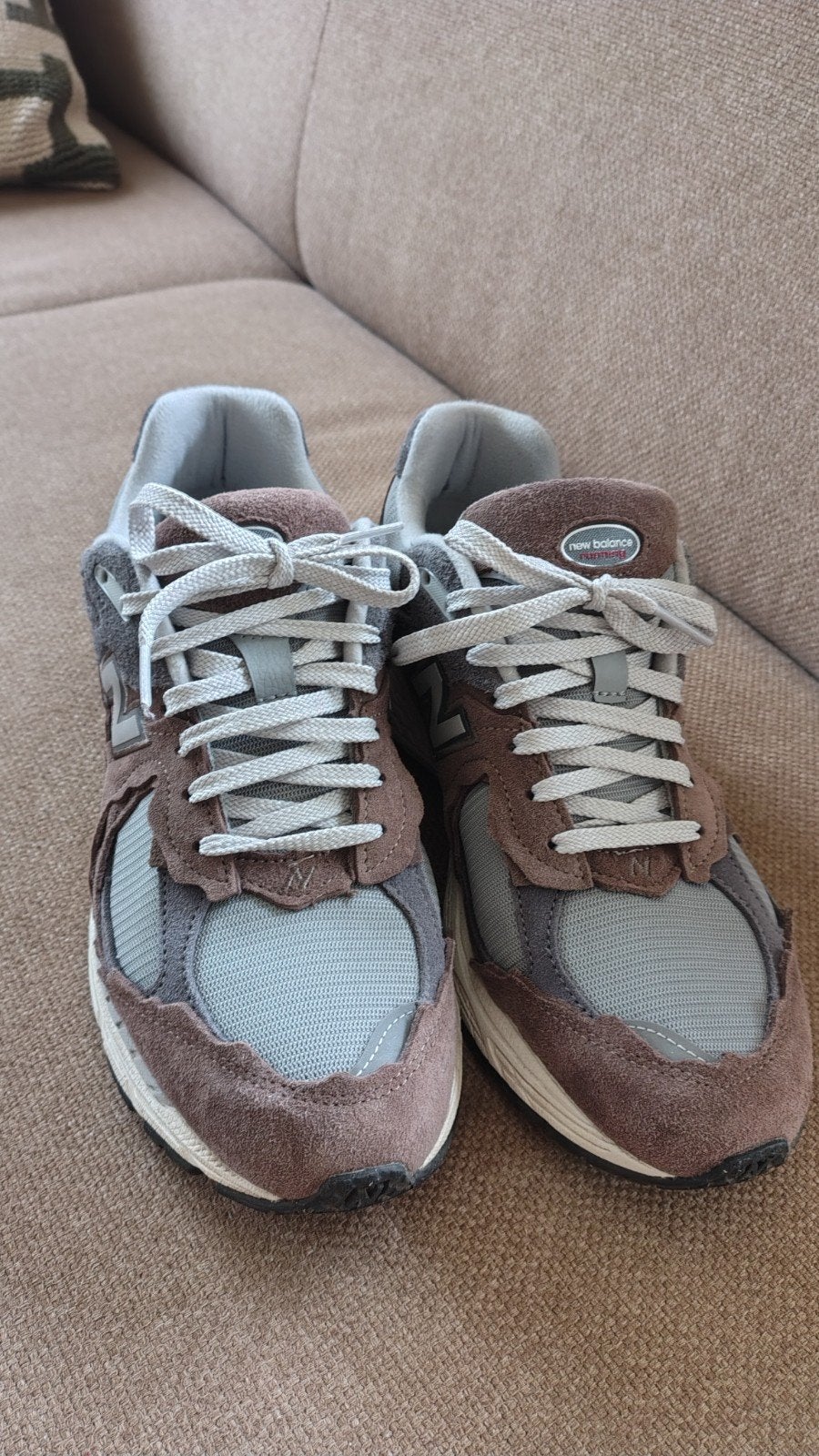 New Balance 2002R Cortado/Raincloud Sneakers maat 43, Kleding | Heren, New Balance, Bruin, Ophalen of Verzenden, Sneakers of Gympen