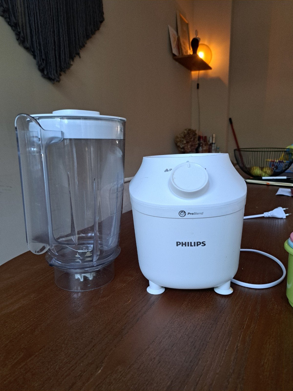 Philips ProBlend Blender - Wit, Ophalen, Zo goed als nieuw, Blender