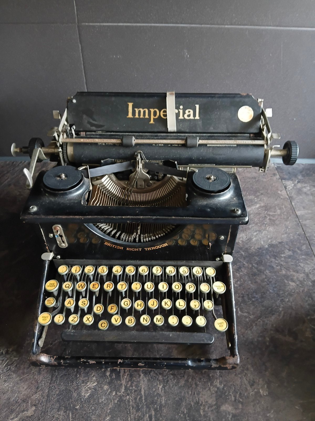 type machine antiek, Ophalen of Verzenden