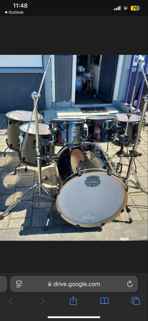 Mapex Amory drumstel, Ophalen of Verzenden, Zo goed als nieuw, Overige merken