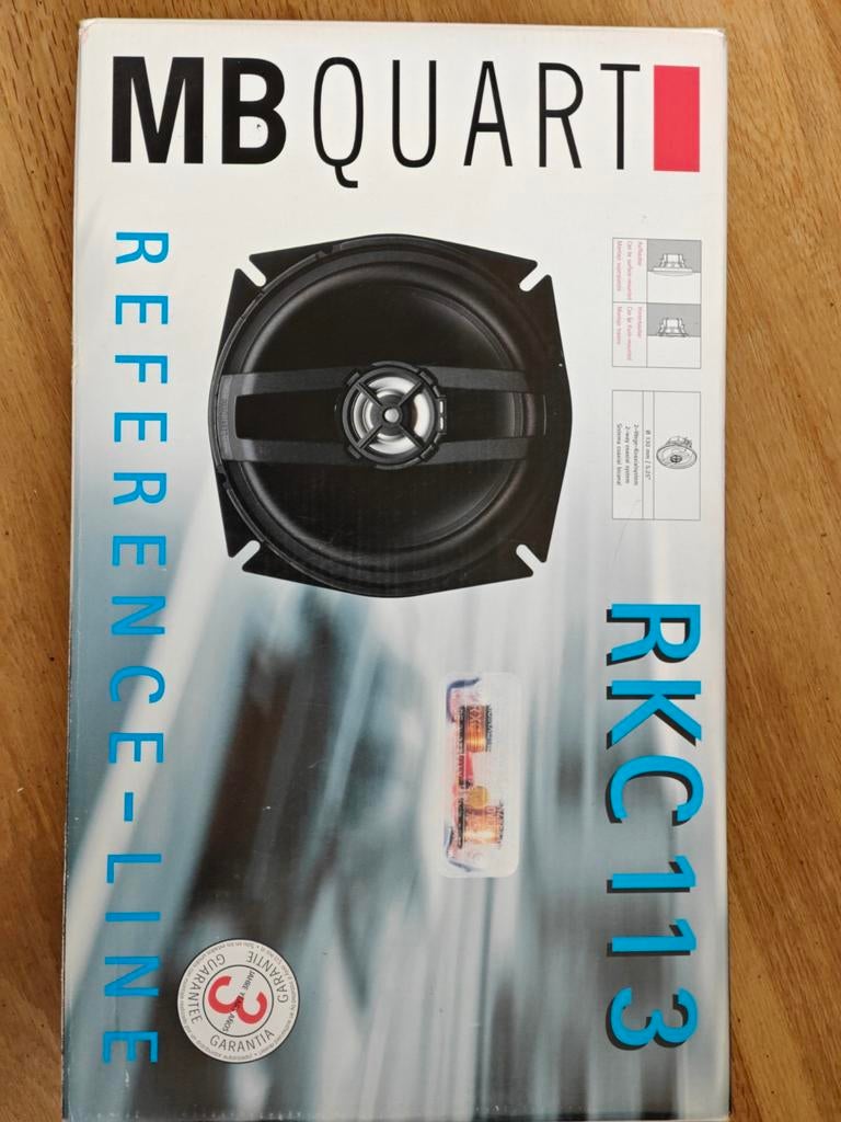 MB Quart RKC 113 Reference-Line Autoluidsprekers, Ophalen of Verzenden, Gebruikt