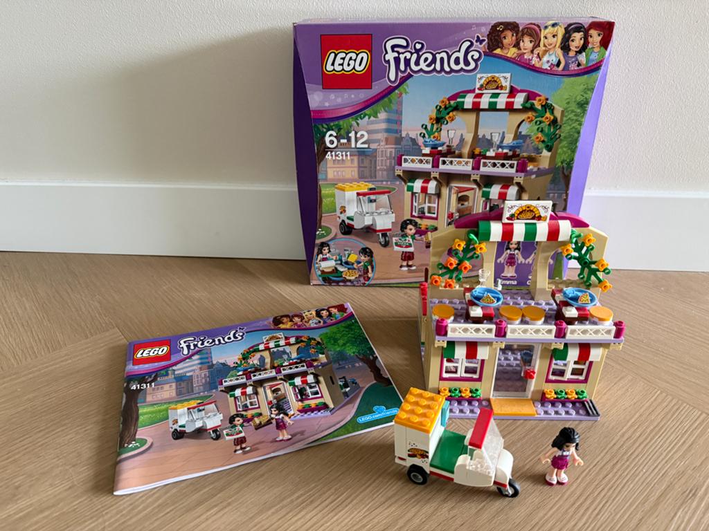LEGO Friends 41311 Heartlake Pizzeria, Ophalen of Verzenden, Zo goed als nieuw, Overige merken
