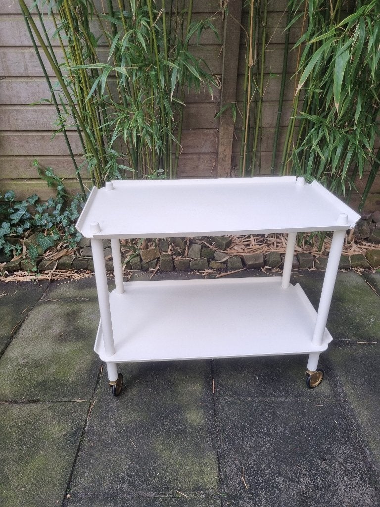 Vintage design trolley / theewagen – jaren 70 stijl, Ophalen of Verzenden, Huis en Inrichting