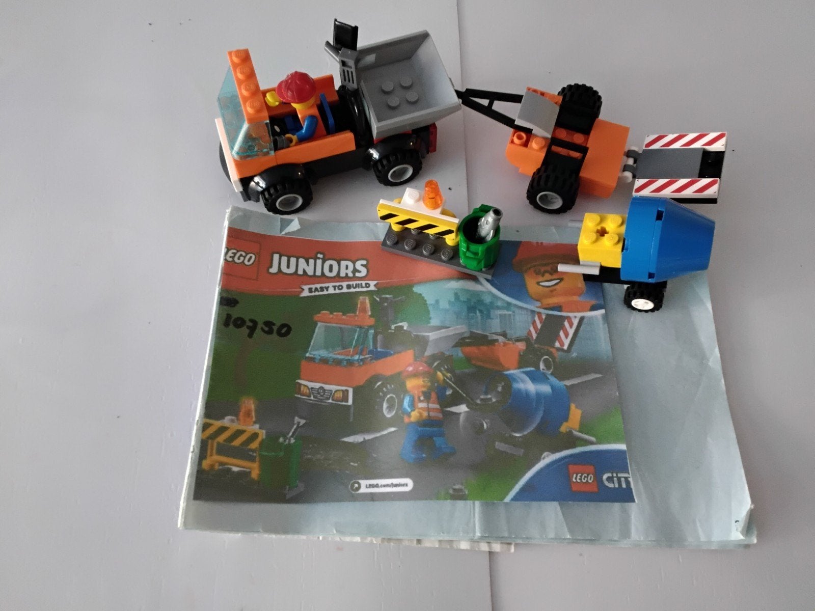 Lego Junior  - Reparatietruck ( Lego nr 10750, Ophalen of Verzenden, Complete set, Lego, Overige thema's