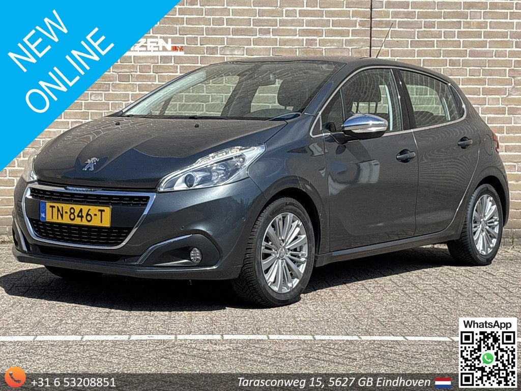 Peugeot 208 1.2 PureTech GT-line | Camera | Cruise | Climate, Voorwielaandrijving, Euro 6, Leder en Stof, 23 km/l