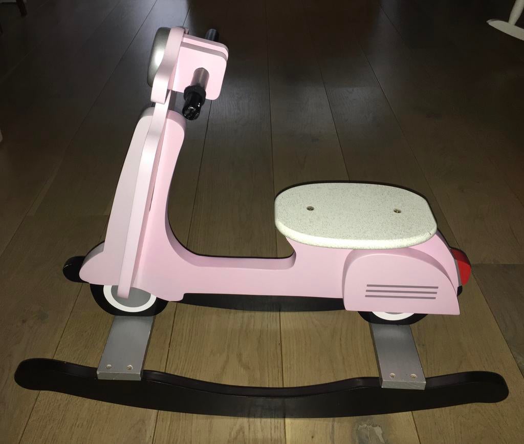 Roze Jip Hobbelscooter, Ophalen of Verzenden, Zo goed als nieuw