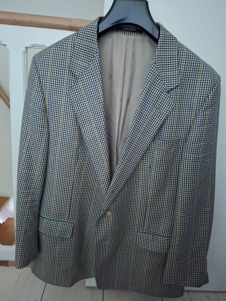 Heren Colbert DAKS ruit, Overige kleuren, Maat 56/58 (XL), Ophalen of Verzenden, Zo goed als nieuw