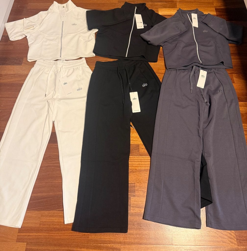 Alo Yoga sportkleding set - 3 kleuren, Kleding | Dames, Maat 38/40 (M), Meerkleurig, Alo Yoga, Nieuw