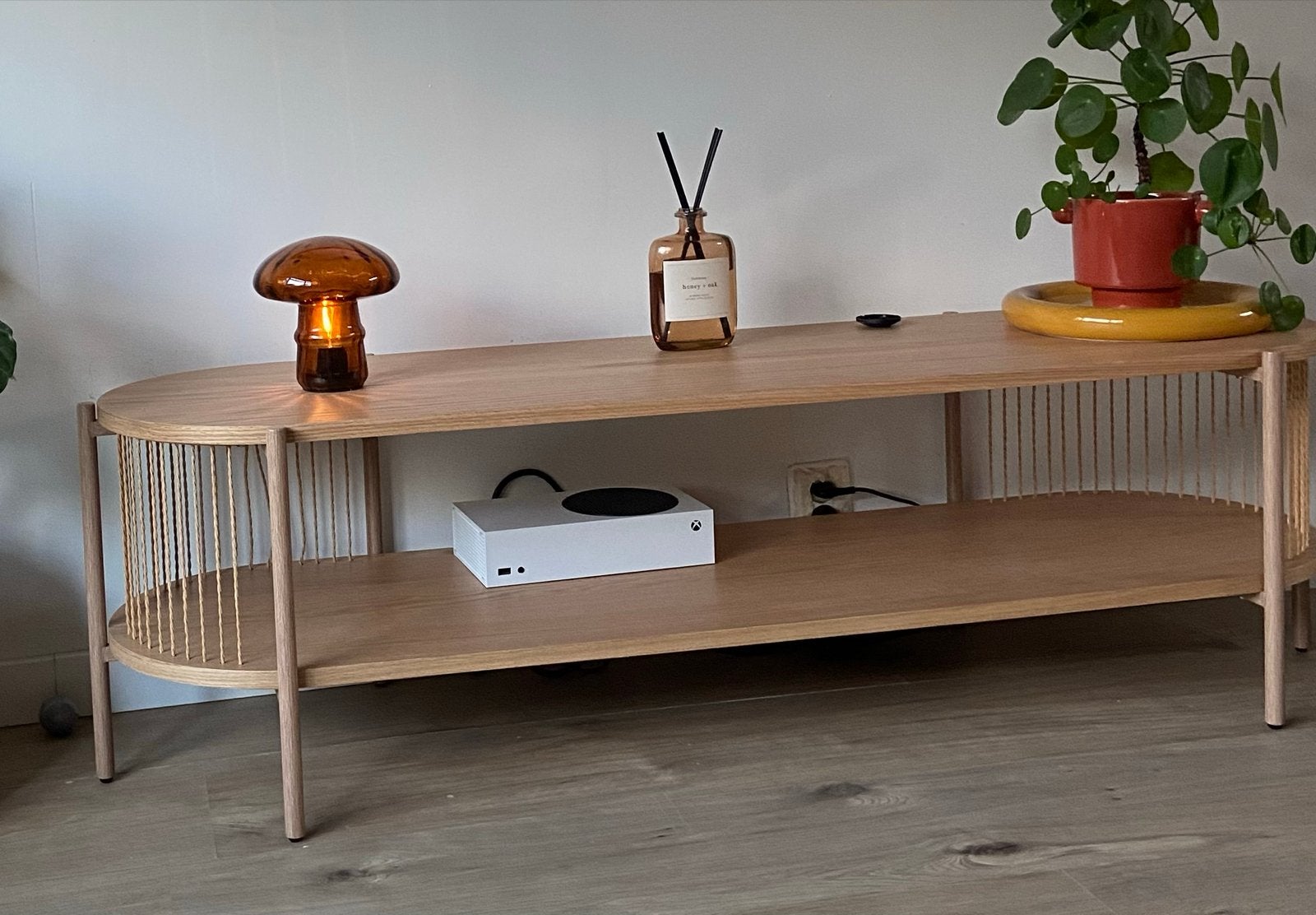 Tv meubel Jysk, 50 – 75, Minder dan 50 cm, Gebruikt, Ophalen of Verzenden
