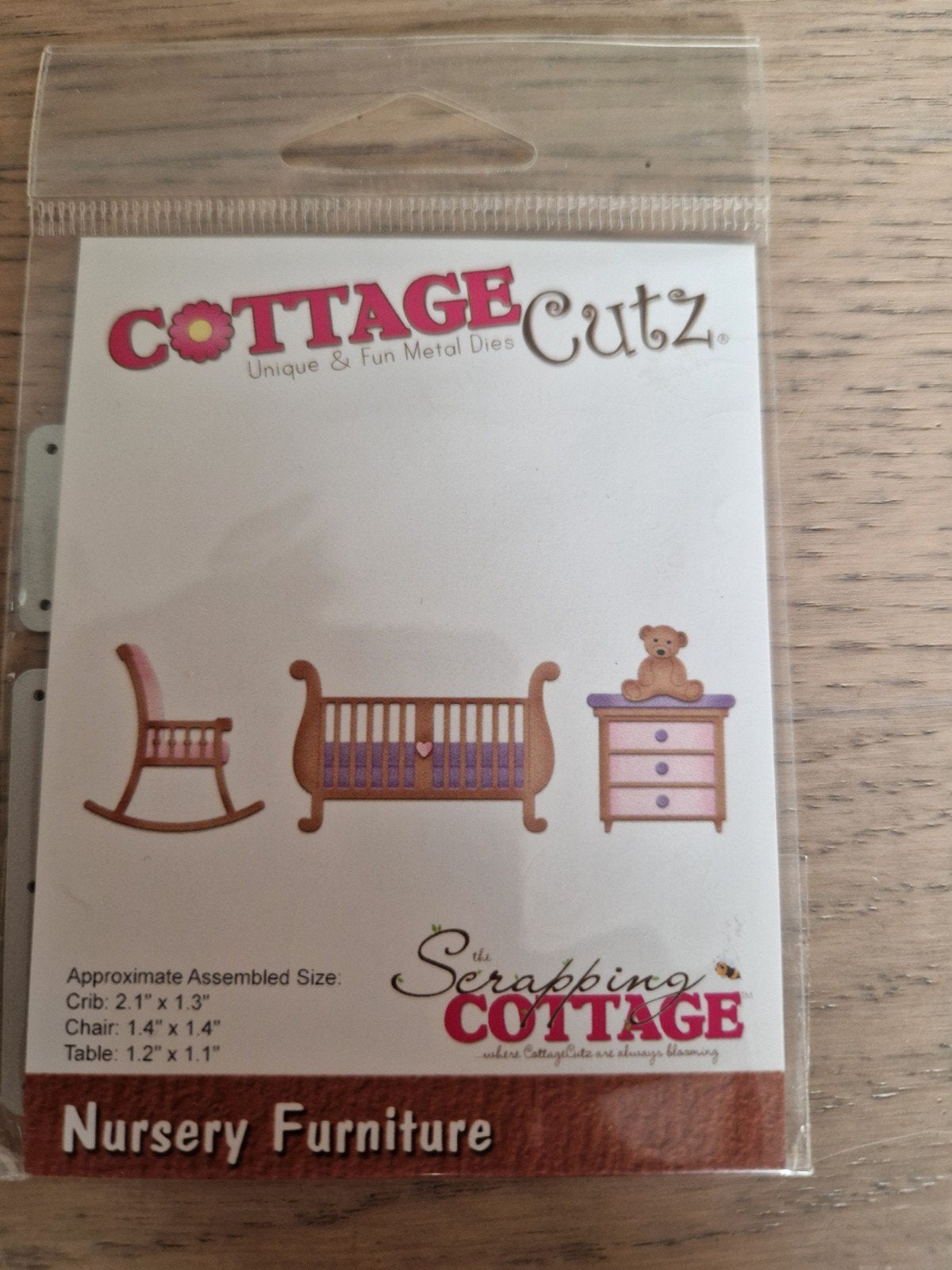 Cottage Cutz Snijmal Nursery Furniture CC-305 - Babykamer, Ophalen of Verzenden