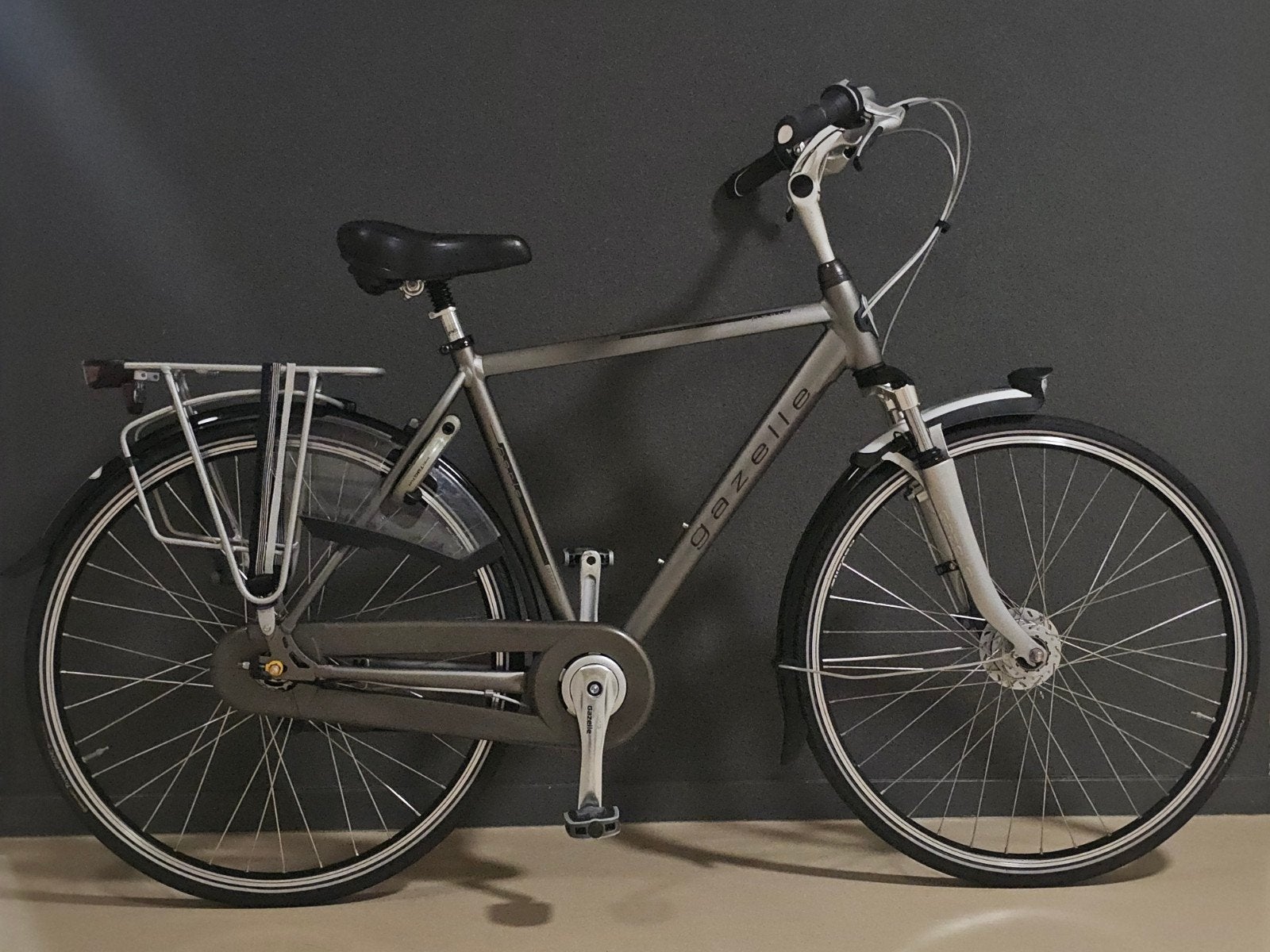 Gazelle Paris Plus herenfiets 7-speed z.g.a.n., Ophalen, Versnellingen, Zo goed als nieuw, Gazelle