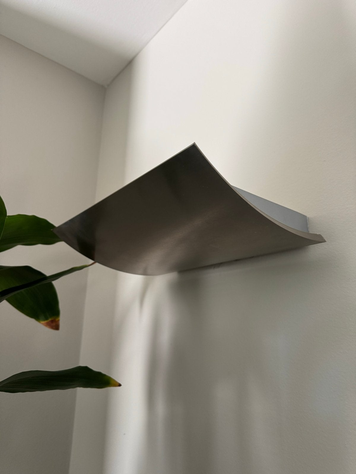 Nikkel Targetti Sangey Design wandlamp., Ophalen of Verzenden, Zo goed als nieuw