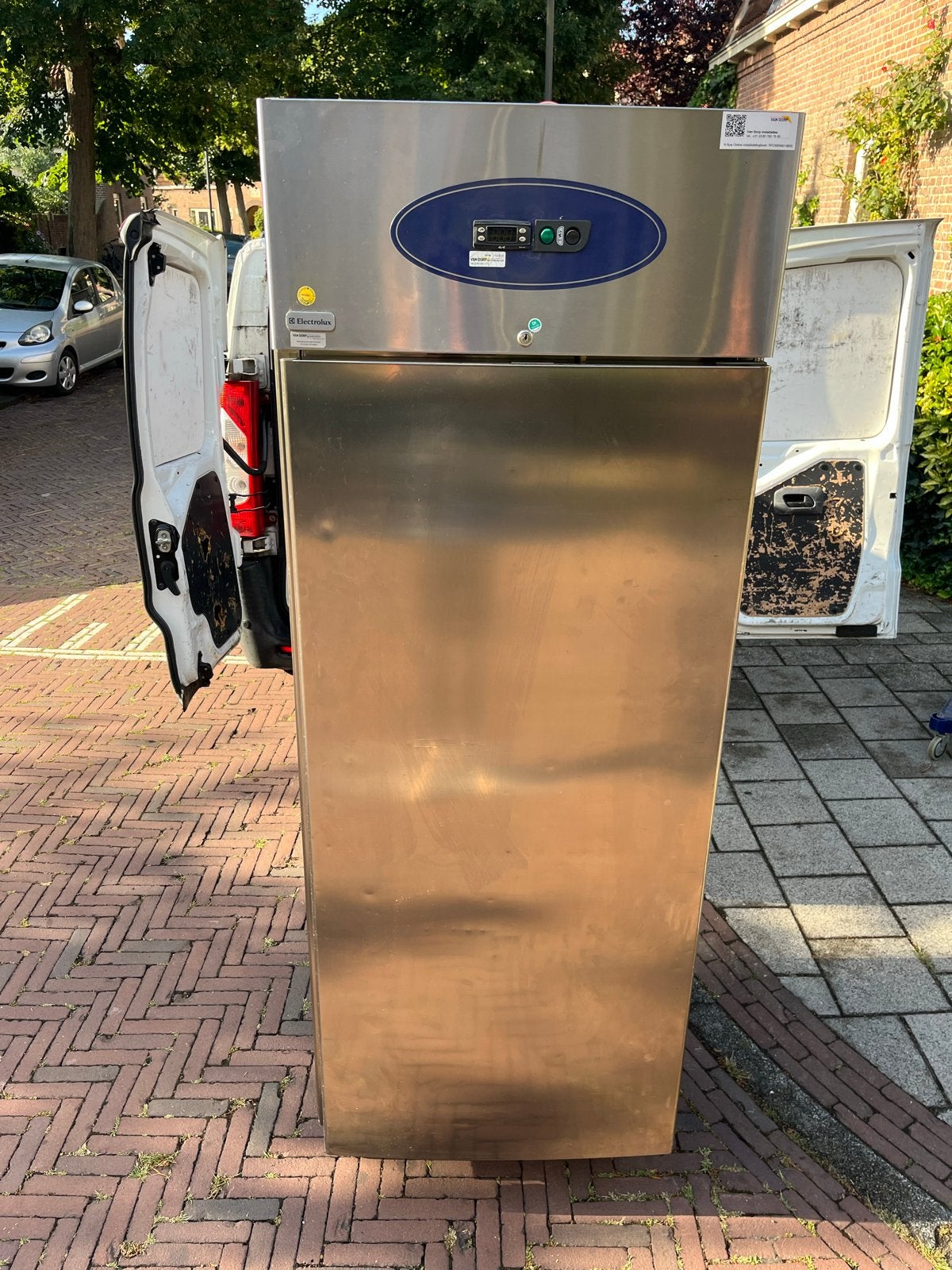 Electrolux Professionele Koelkast RVS - Grote Inhoud, Witgoed en Apparatuur, Vriezers en Diepvrieskisten, Ophalen, Gebruikt, 160 cm of meer