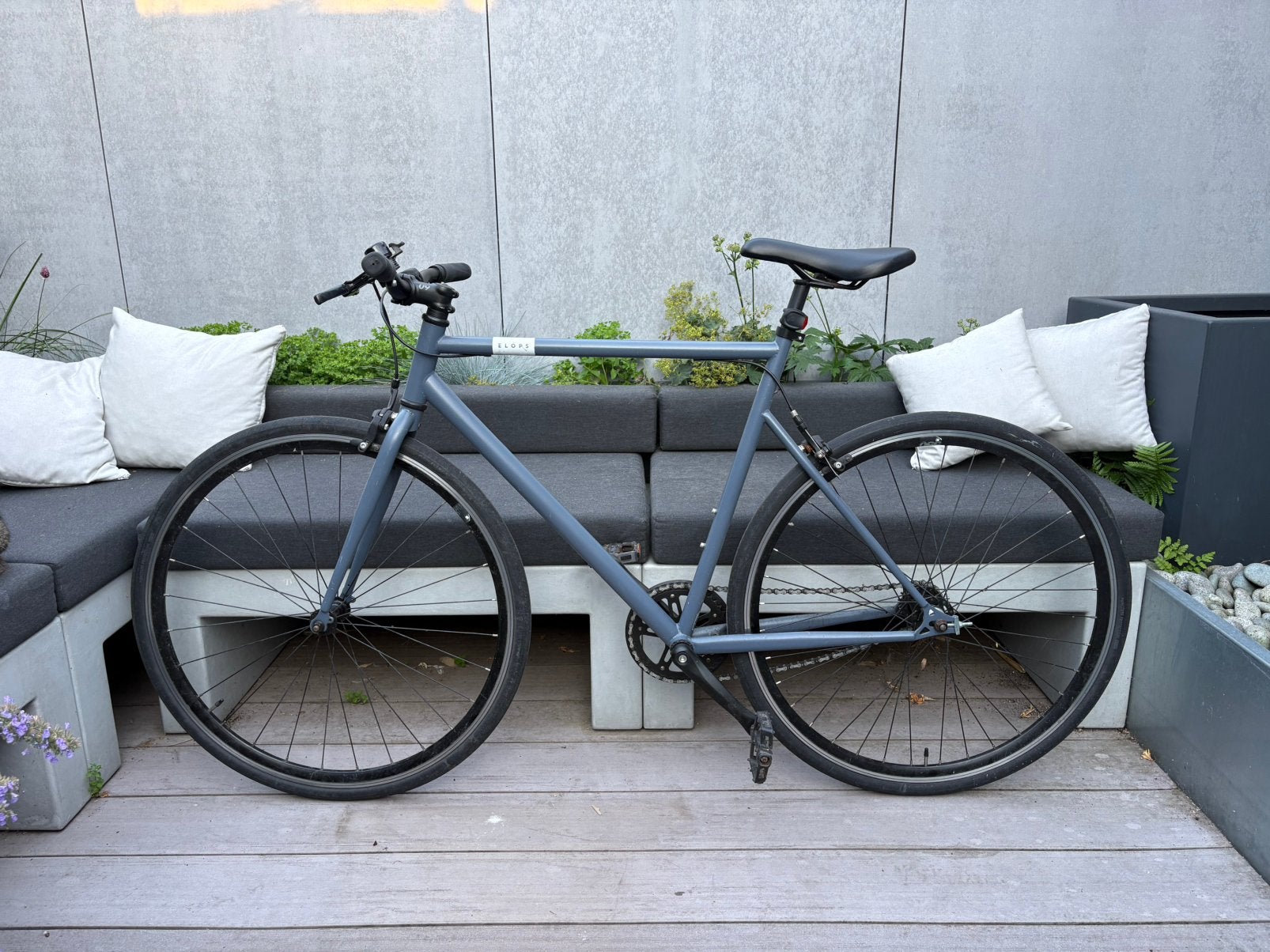 Decathlon Elops 500 Single Speed maat L, 55 tot 59 cm, Ophalen of Verzenden, Gebruikt, Overige merken