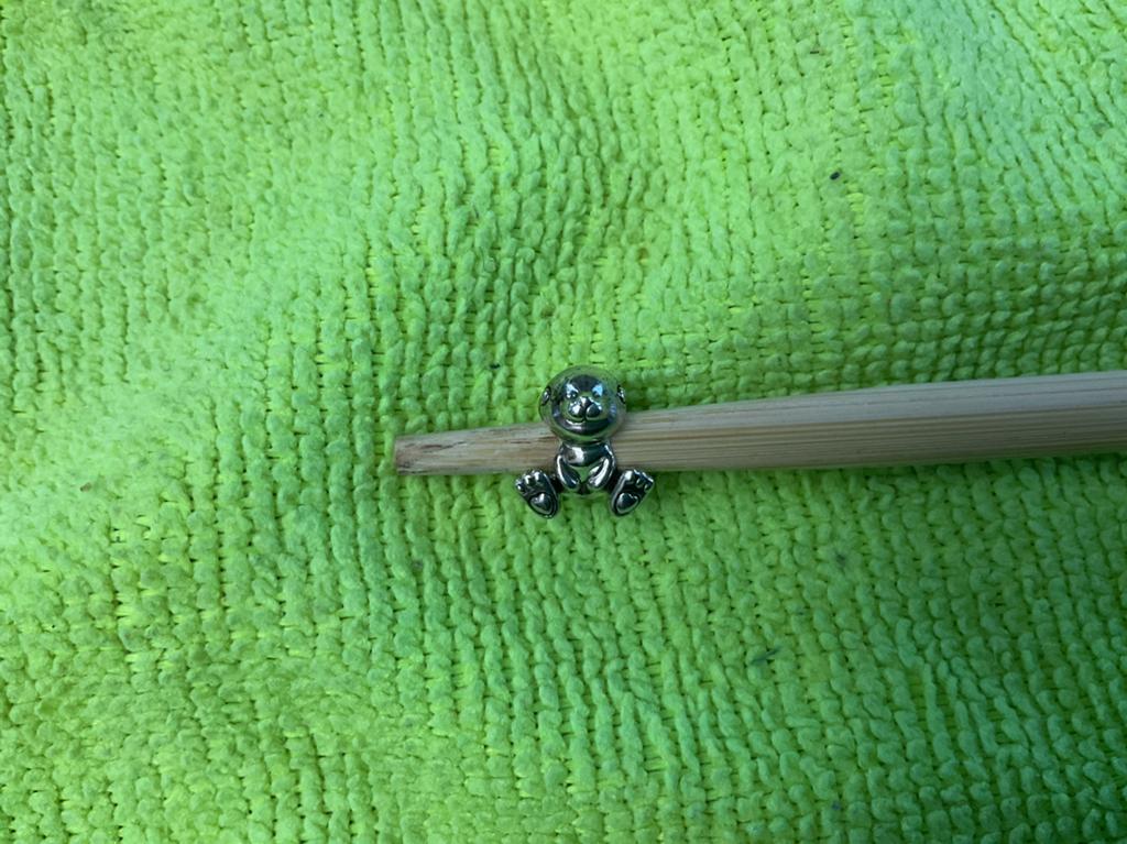 Pandora Bedel NIEUW Haasje, Verzenden, Nieuw, Zilver, Pandora
