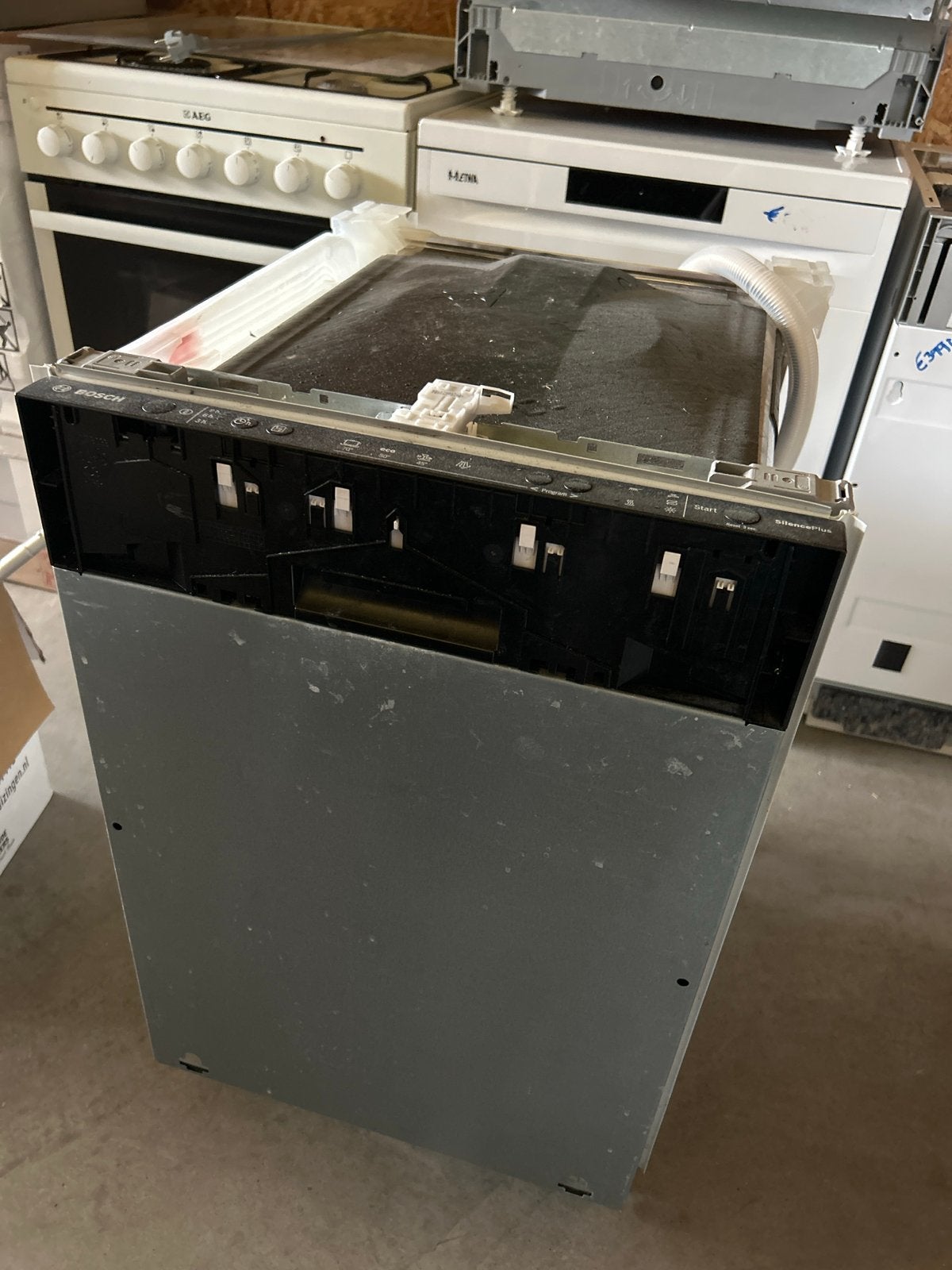 Bosch inbouw vaatwasser - smalle uitvoering - wytguod, Ophalen, Energieklasse A of zuiniger, Minder dan 45 cm, Refurbished