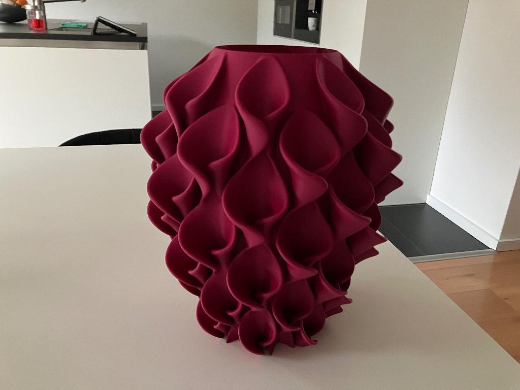 Vaas 3D geprint, Ophalen, Kunststof, Overige kleuren, Nieuw