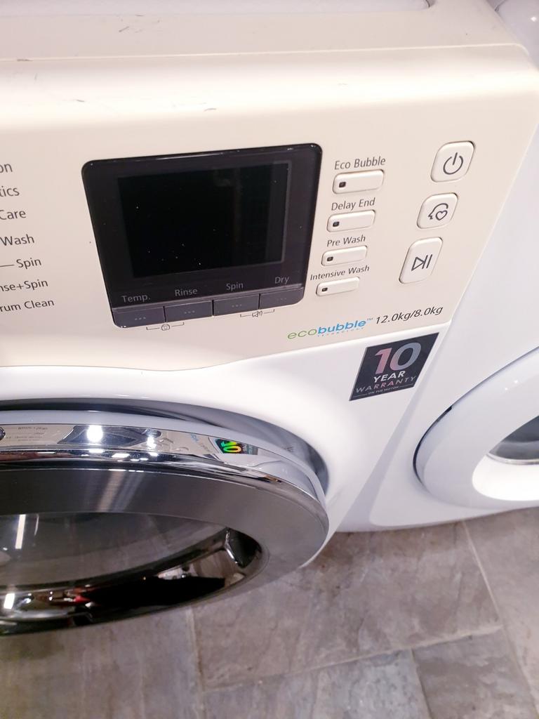 wasdroog-combi ️Samsung 12kg 8kg✅ INC GARANTIE, Witgoed en Apparatuur, Was-droogcombinaties, 10 kg of meer, Ophalen, 85 tot 90 cm