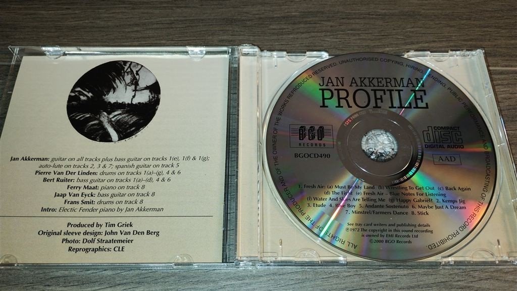 Jan Akkerman ‎- Profile, Ophalen of Verzenden, Zo goed als nieuw, Poprock