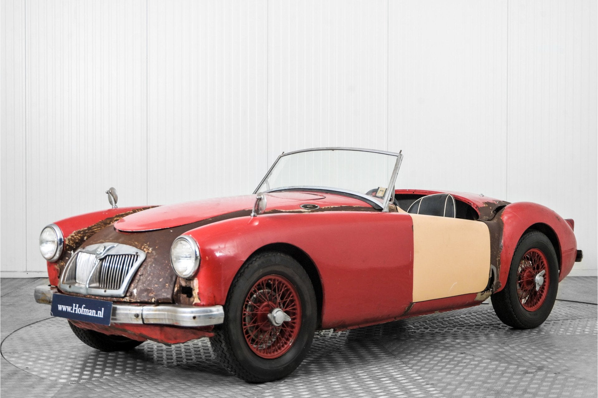 MG A (bj 1957), Auto's, Gebruikt, Cabriolet, Bedrijf, Handgeschakeld