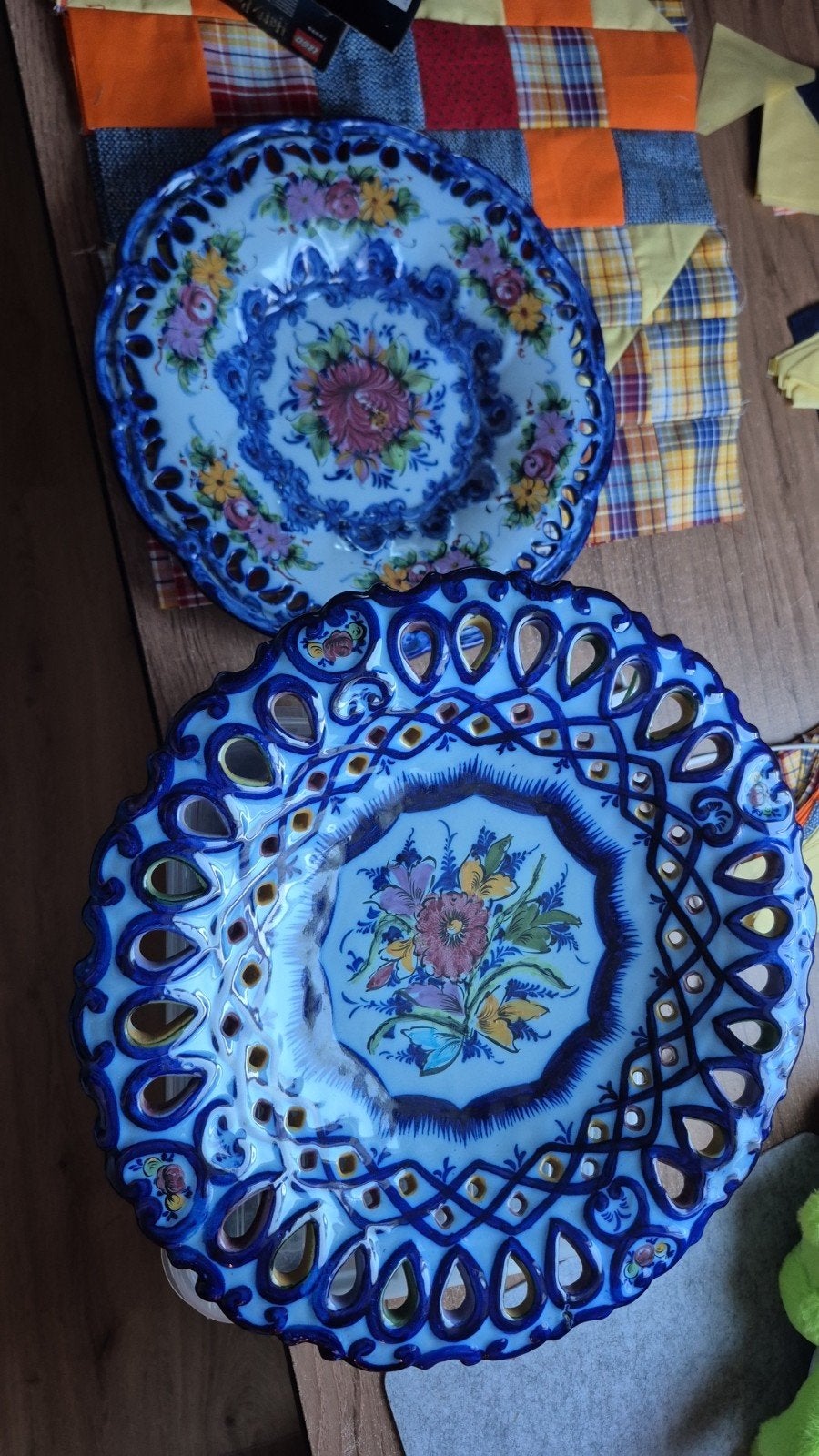 2 Decoratieve Portugese borden om op te hangen., Ophalen of Verzenden