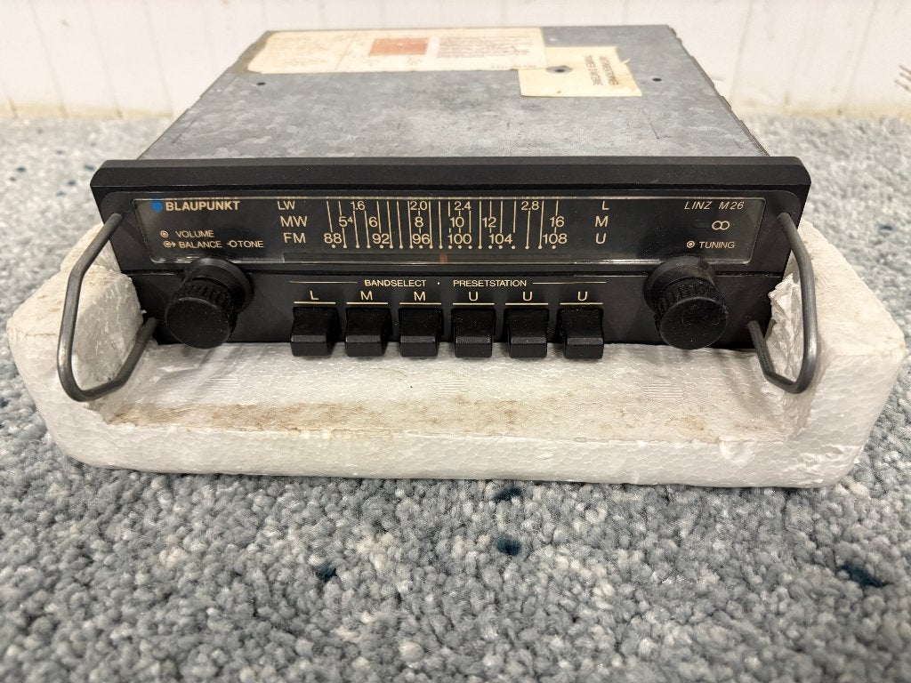 Vintage Blaupunkt autoradio jaren 80, Ophalen of Verzenden, Gebruikt